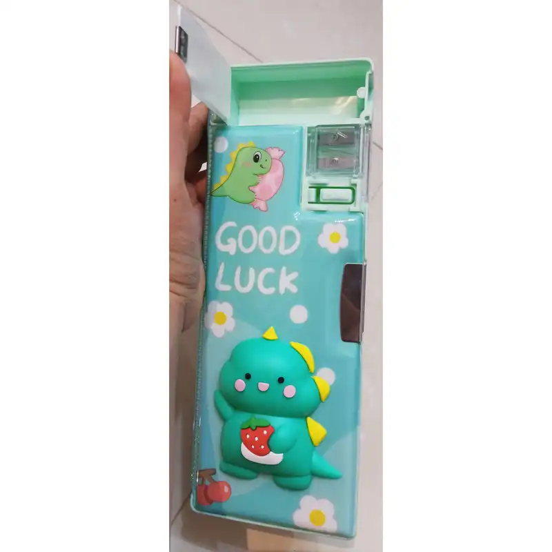 جامدادی مدل کتابی اسکوییشی دار طرح دایناسور کد 02