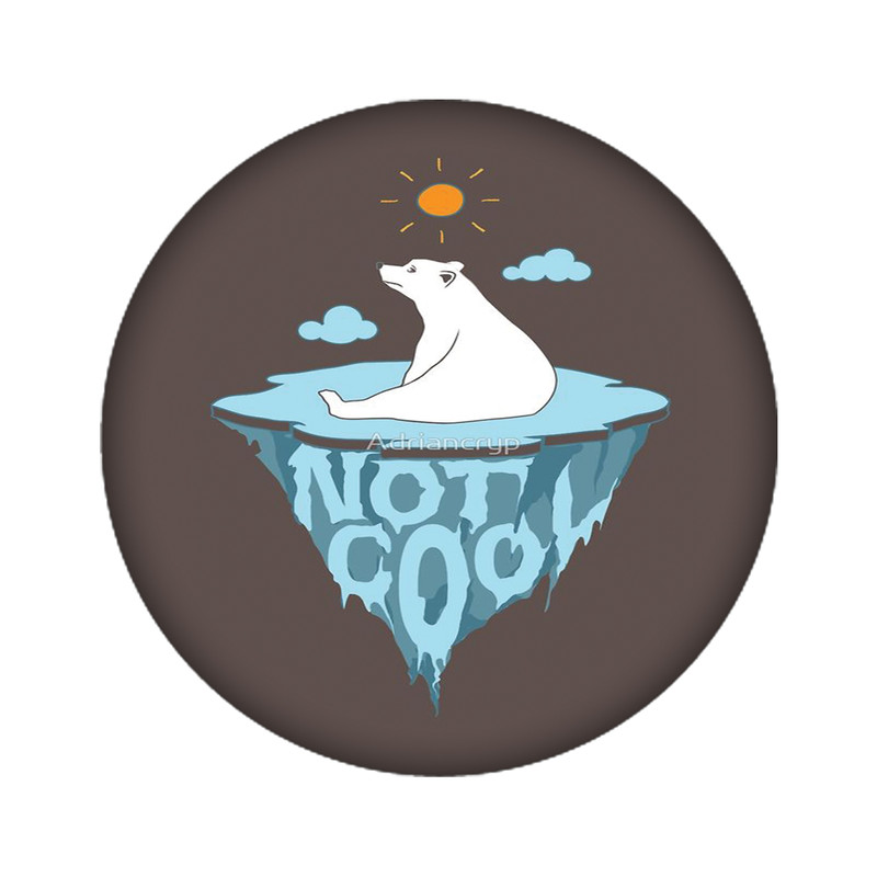 استیکر تزئینی موبایل مدل خرس قطبی کد 3838