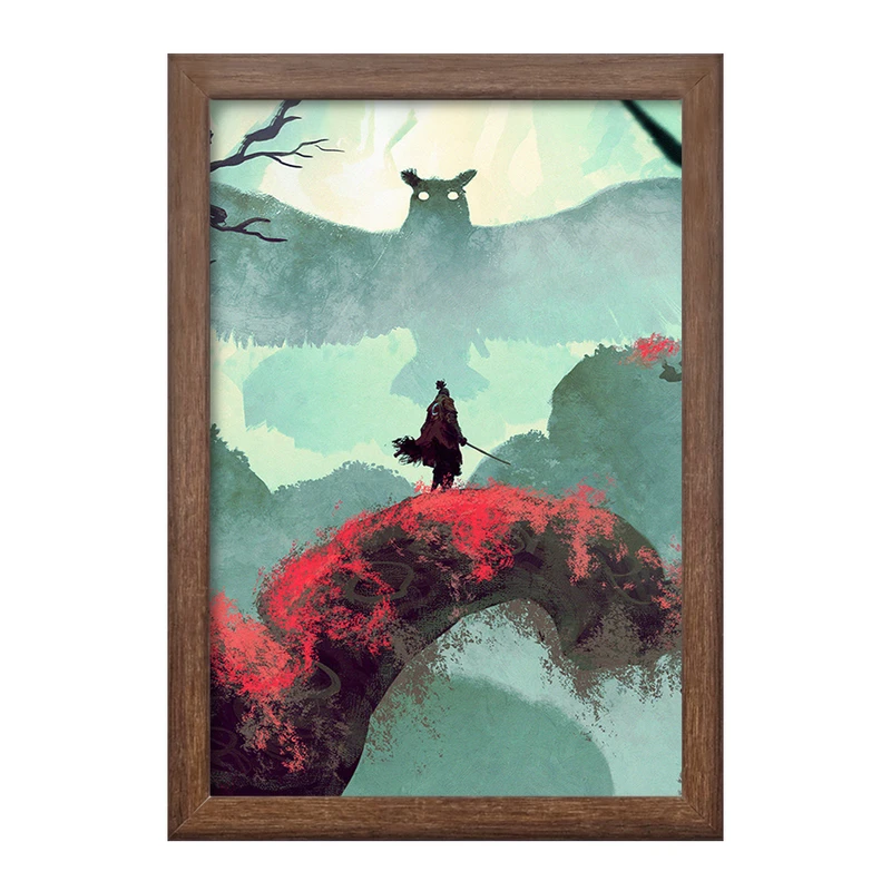 تابلو خندالو طرح بازی سکیرو (sekiro) کد 31696