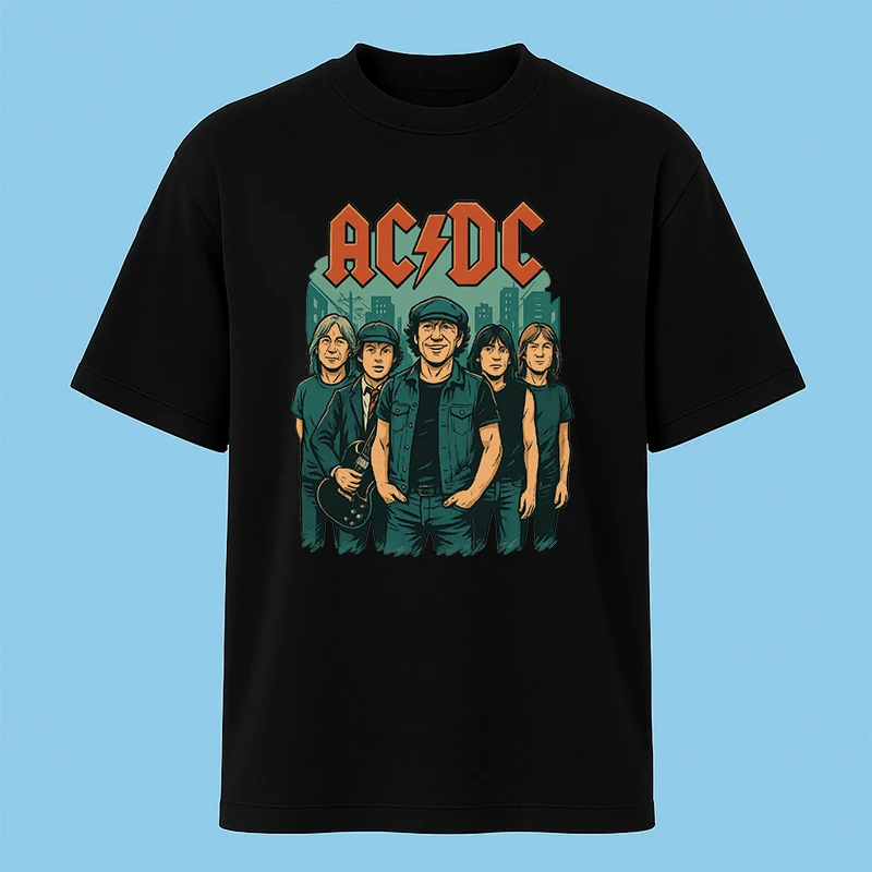 تی‌شرت آستین کوتاه مردانه مدل موسیقی کد c19