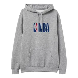هودی مردانه مدل NBA کد L26 رنگ طوسی