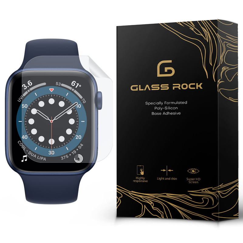 محافظ صفحه نمایش راک مدل TPWR-Glass مناسب برای اپل واچ سری 6 44 میلی متر