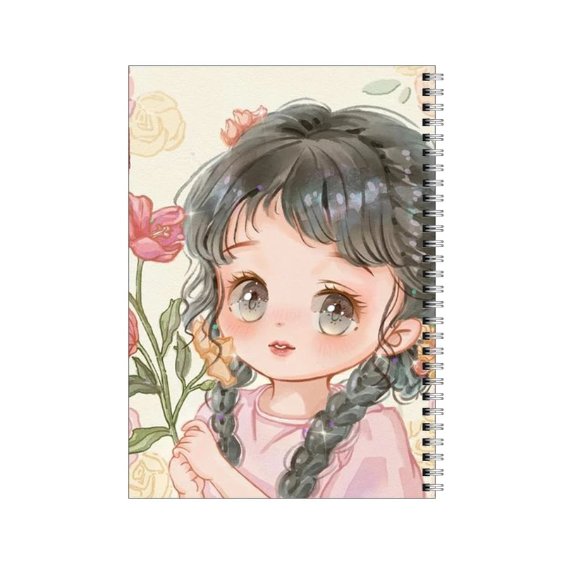 دفتر مشق 50 برگ بامبیلیپ طرح دختر کیوت کد 6129151