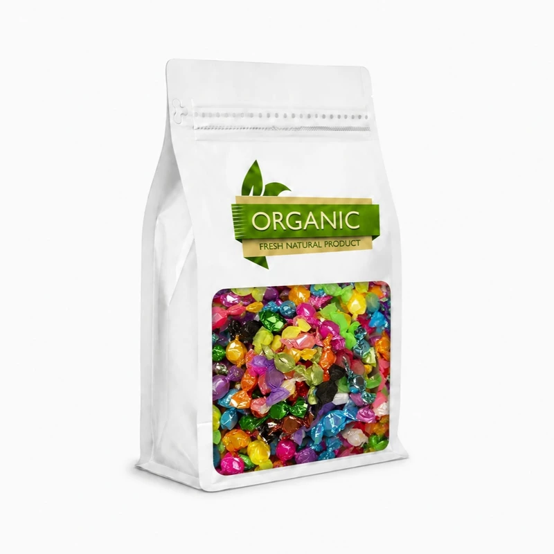 آبنبات عروس میوه ای ارگانیک - 500 گرم