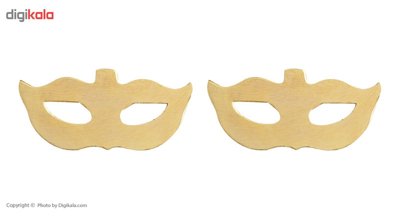 گوشواره طلا 18 عیار ماهک مدل ME0644 - 2