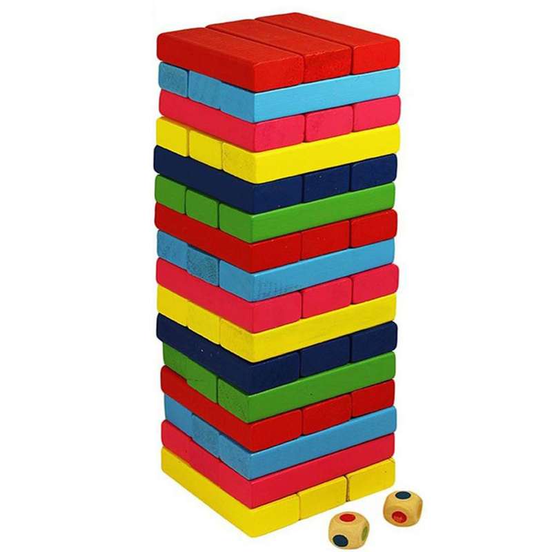 بازی فکری برج هیجان مدل No.51PCS