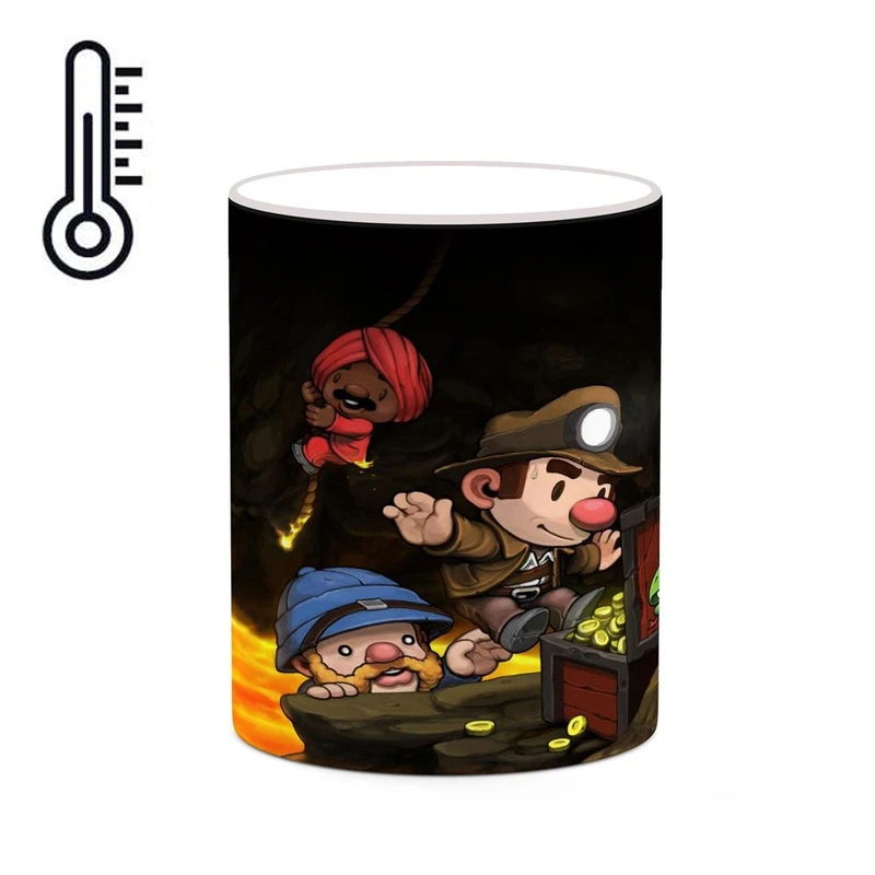 ماگ حرارتی کاکتی مدل بازی Spelunky کد mgh30283