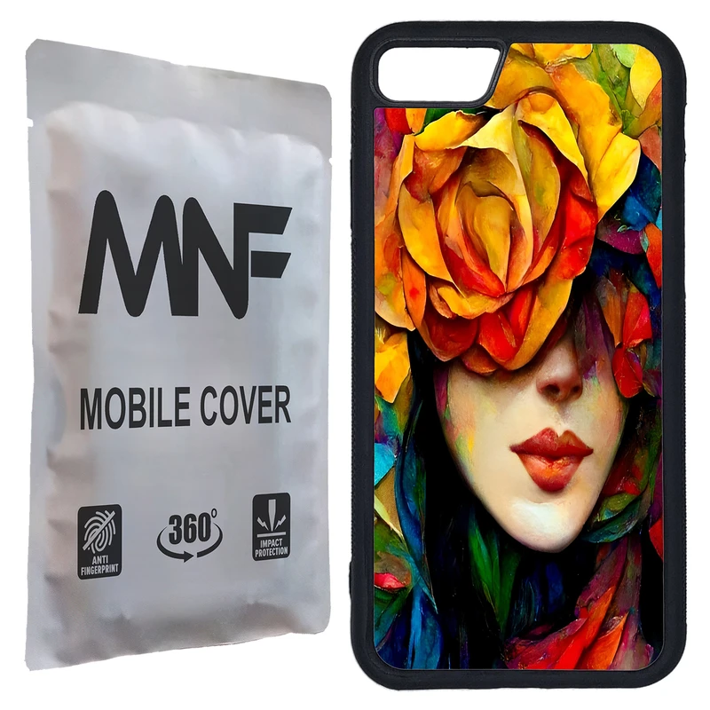کاور ام ان اف طرح نقاشی پرتره کد P-058 مناسب برای گوشی موبایل اپل iPhone SE 2020 / SE 2022