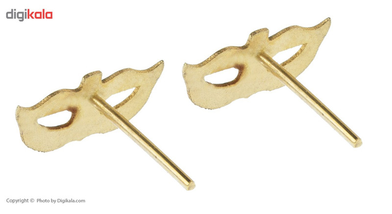 گوشواره طلا 18 عیار ماهک مدل ME0644 - 3