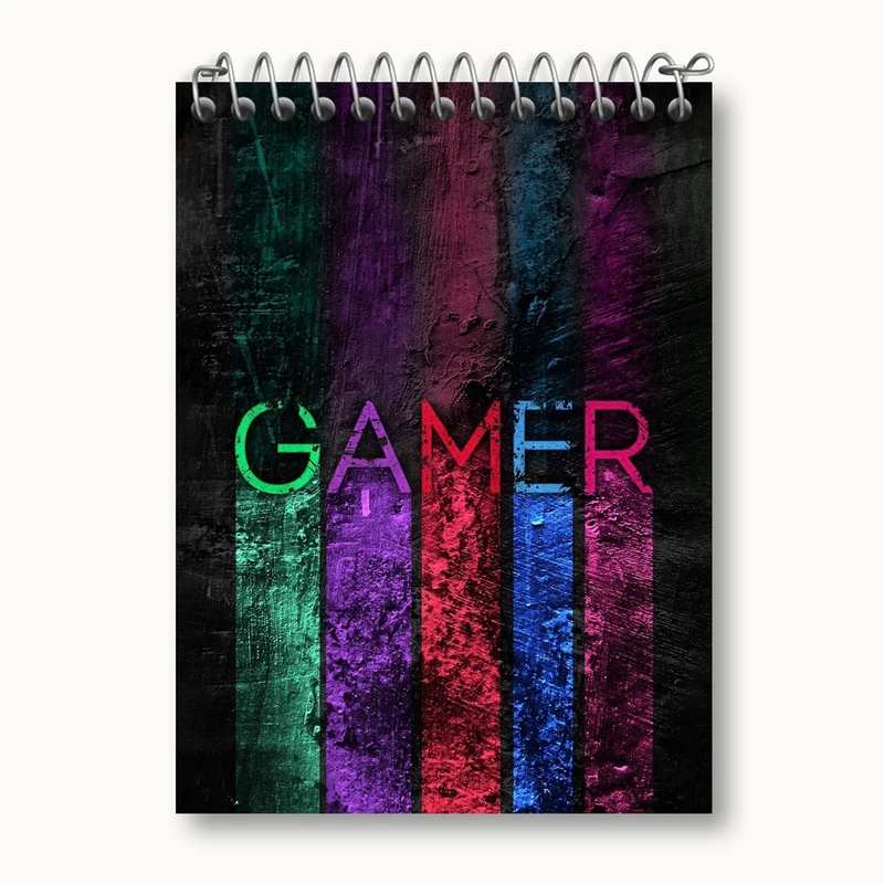 دفتر یادداشت 50 برگ خندالو مدل گیمر Gamer کد 3881