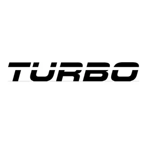  برچسب بدنه خودرو طرح TURBO کد 50017 بسته 2 عددی