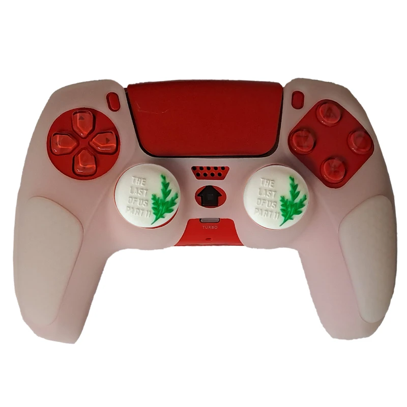 محافظ دسته بازی پلی استیشن 5 مدل anti slip ps5334 به همراه روکش آنالوگ