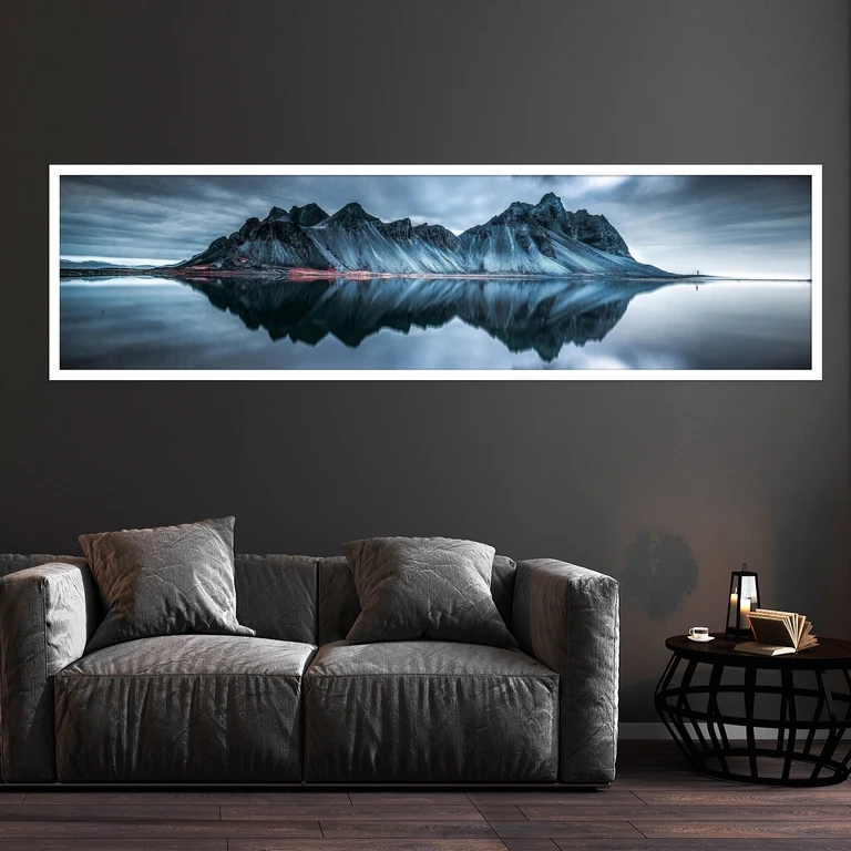 تابلو بکلیت طرح کوه یخ مدل کشیده W-7772