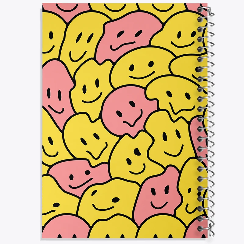 دفتر مشق 100 برگ خندالو طرح ایموجی کد N884