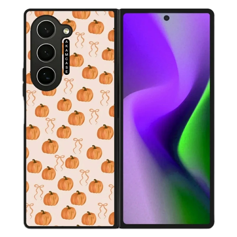 کاور آکام مدل AMC-WSGZFOLD6-PUMPKIN-26 مناسب برای گوشی موبایل سامسونگ Galaxy Z Fold 6