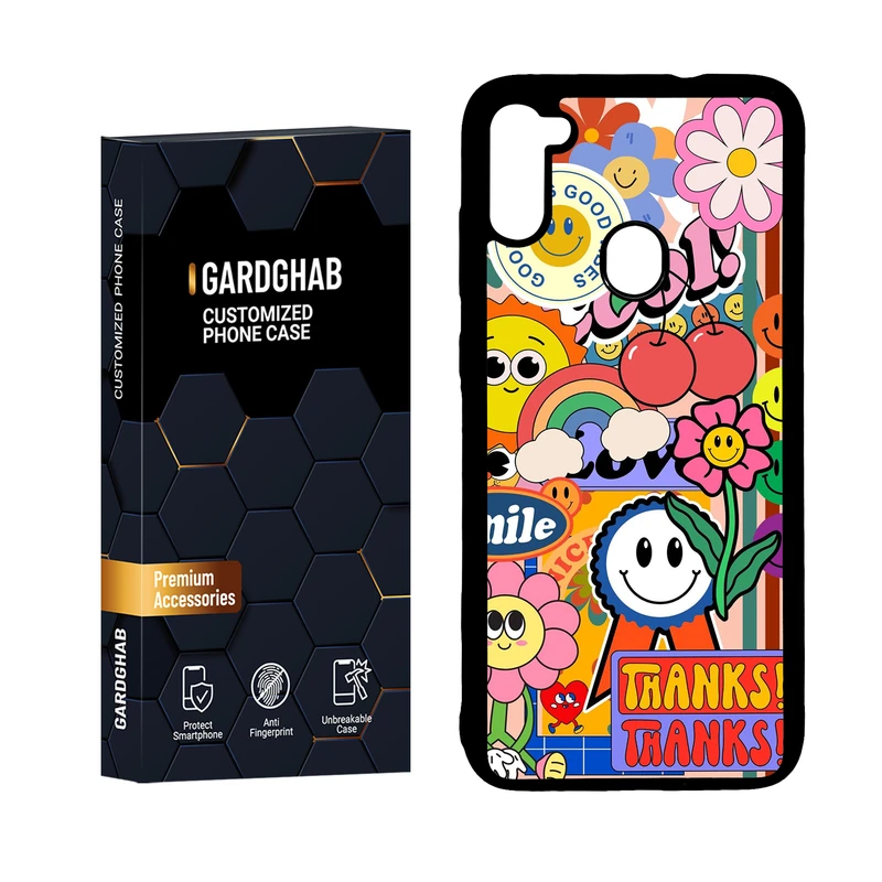 کاور گارد قاب مدل دور ژله ای فانتزی مناسب برای گوشی موبایل سامسونگ Galaxy A11 / M11