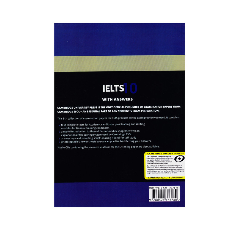 کتاب IELTS Academic Cambridge اثر جمعی از نویسندگان انتشارات الوندپویان جلد 10 تا 16