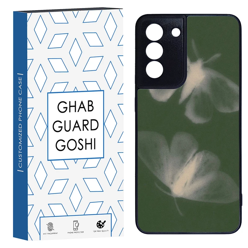 کاور قاب گارد گوشی طرح پروانه کد TPU-167 مناسب برای گوشی موبایل سامسونگ Galaxy S21 fe