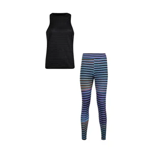 ست تاپ و لگینگ ورزشی زنانه مدل استایل کد Mhr-14