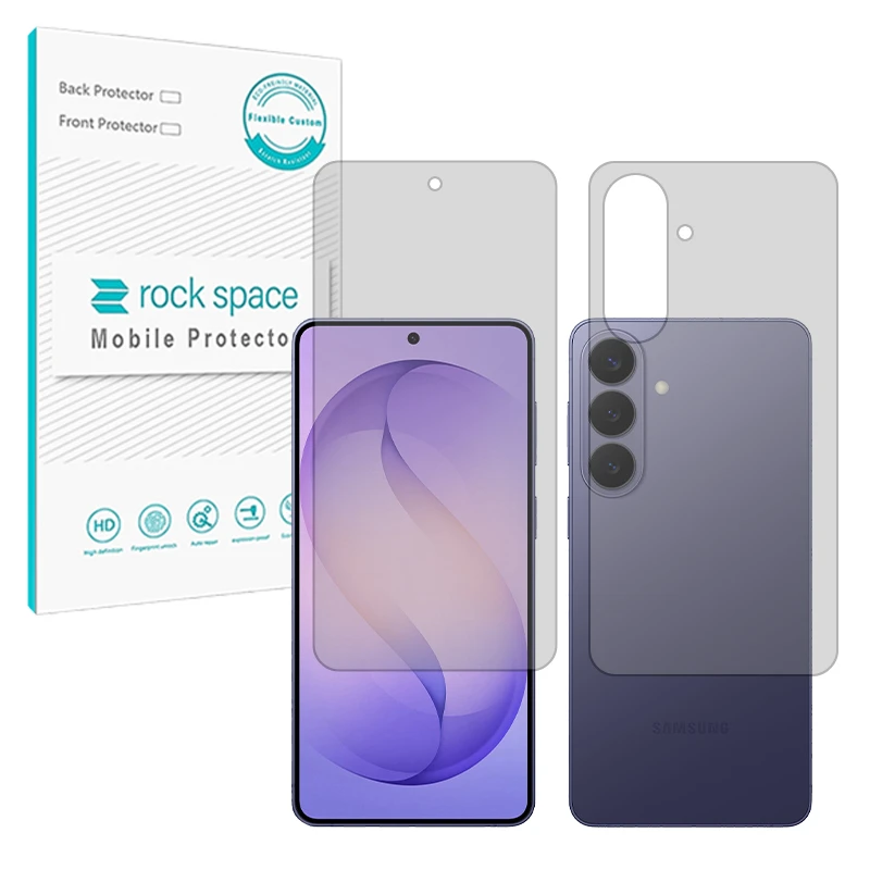 محافظ صفحه نمایش مات راک اسپیس مدل هیدروژلی مناسب برای گوشی موبایل سامسونگ Galaxy S26