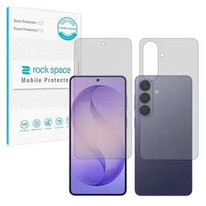 Rock space Hydrogel model Matte Screen Protector for Samsung Galaxy S26 Plus mobile phone along with the back protector