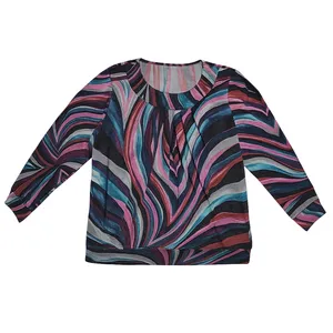 پلیور یقه گرد زنانه مدل شهاب