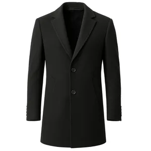پالتو بلند مردانه فرایین مدل یقه انگلیسی