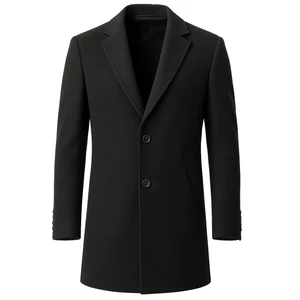 پالتو بلند مردانه فرایین مدل یقه انگلیسی