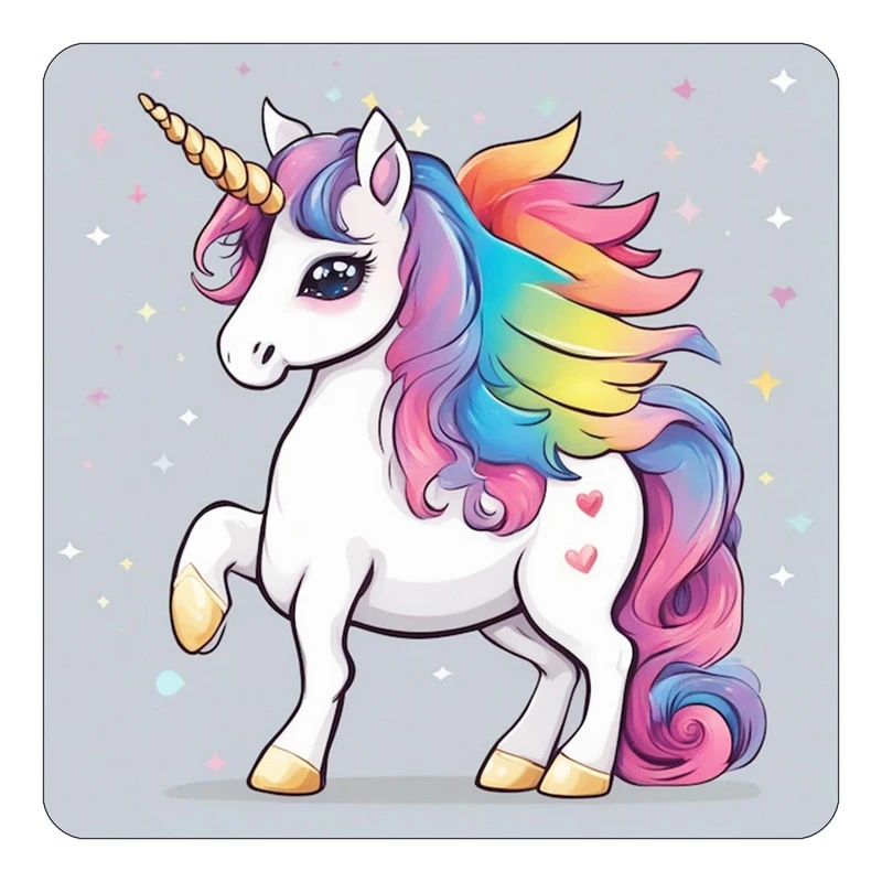 مگنت کاکتی طرح اسب تک شاخ و یونیکورن مدل mp30662