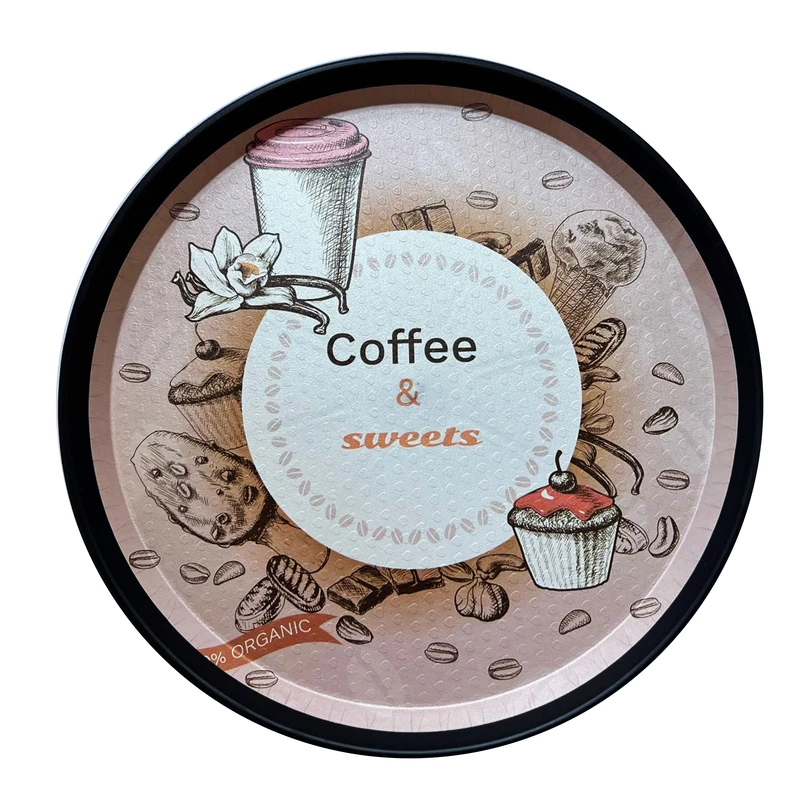 سینی مدل Coffee and sweets