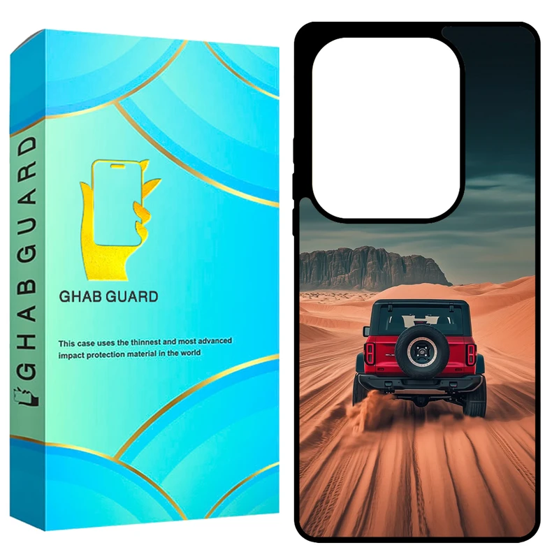 کاور قاب گارد طرح ماشین مدل GCHPN13P مناسب برای گوشی موبایل شیائومی Redmi Note 13 Pro 4G / Poco M6 Pro 4G