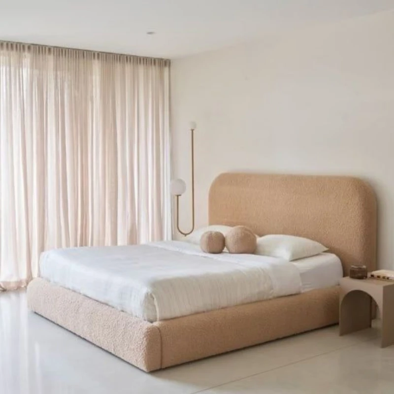 تخت خواب دو نفره کد DR 4574 سایز 200x180 سانتی متر 