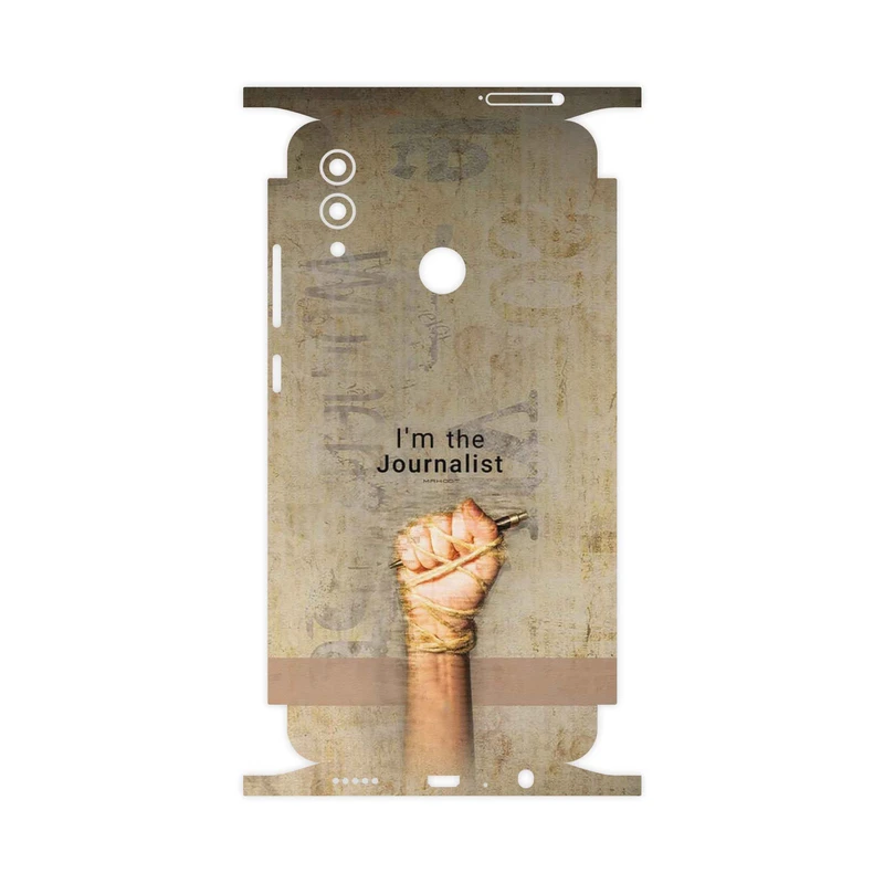 برچسب پوششی ماهوت مدل Journalist-FullSkin مناسب برای گوشی موبایل آنر 10 Lite