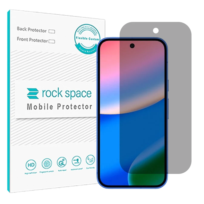 محافظ صفحه نمایش حریم شخصی راک اسپیس مدل Resistant مناسب برای گوشی موبایل گوگل Pixel 10