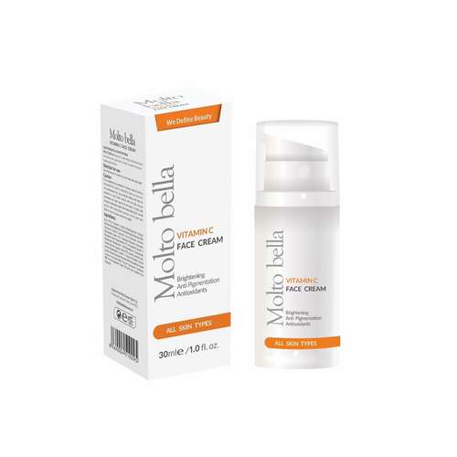 کرم روشن کننده مولتو بلا مدل ویتامین C مناسب انواع پوست حجم 30 میلی لیتر