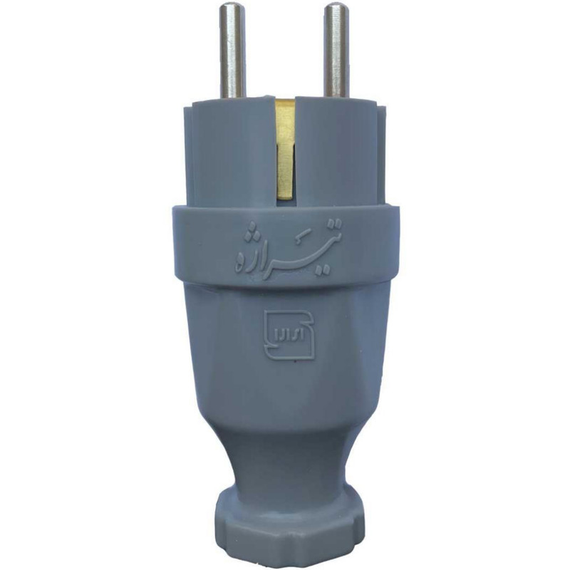 دوشاخه برق تیراژه مدل نر و مادگی مجموعه 2 عددی