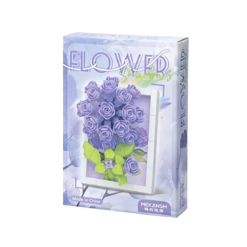 ساختنی 168 تکه فلاور شادو مدل گیاه سنبل کد 436