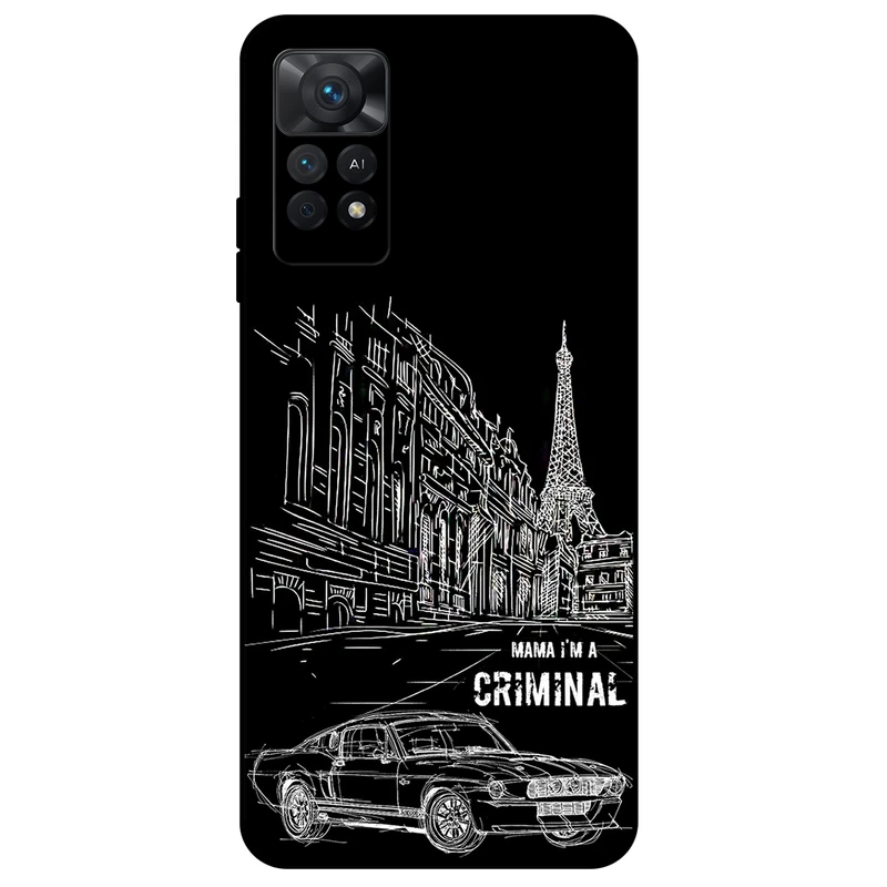 کاور مگافون طرح گنگ مدل 1890 مناسب برای گوشی موبایل شیائومی Redmi Note 11E Pro