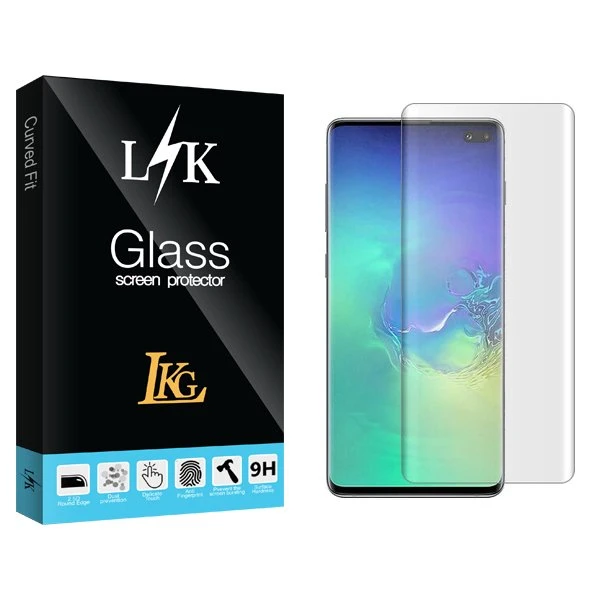محافظ صفحه نمایش ال کا جی مدل LKK UV مناسب برای گوشی موبایل سامسونگ Galaxy S10 Plus