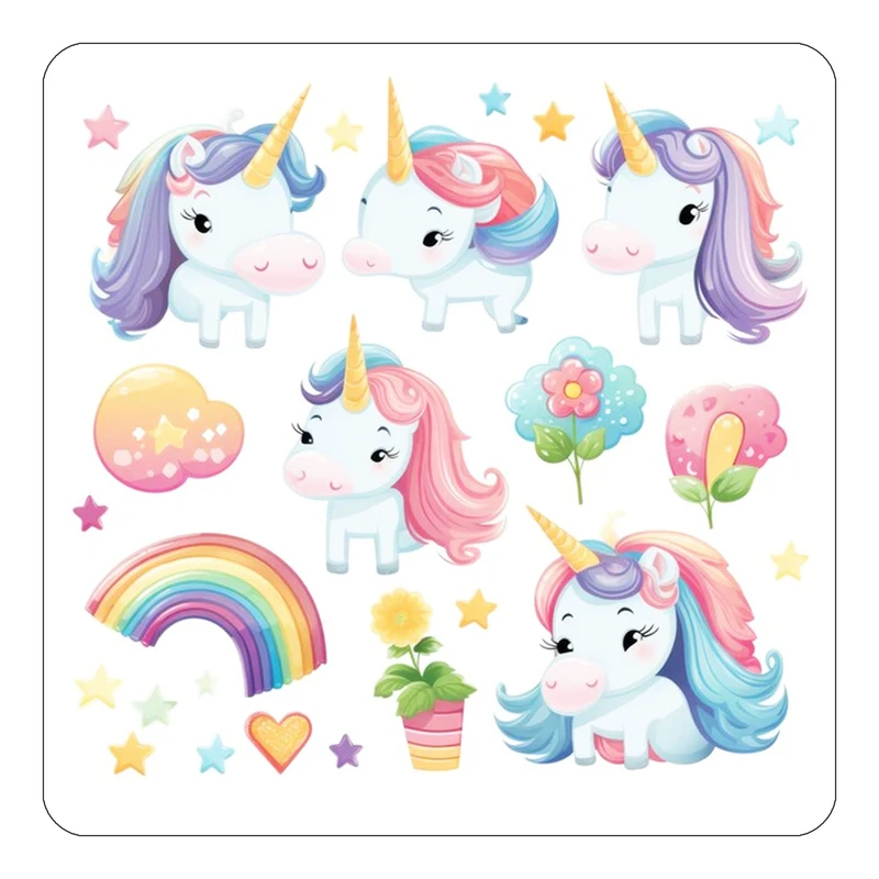 مگنت کاکتی طرح اسب تک شاخ و یونیکورن مدل mp30629