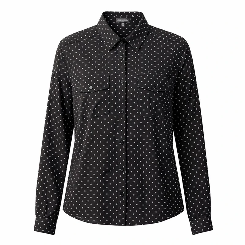 شومیز آستین بلند یقه برگردان زنانه مدل 216