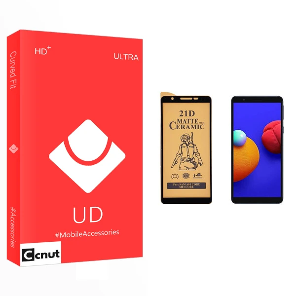 محافظ صفحه نمایش سرامیکی کوکونات مدل UD Glass مناسب برای گوشی موبایل سامسونگ Galaxy A01 Core