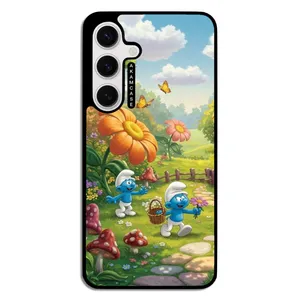 AKAM AMC-WSGS24-SMURFS-9 Cover For Samsung Galaxy S24
