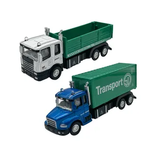 ماشین بازی مدل کامیون کد GR66027 بسته 2 عددی