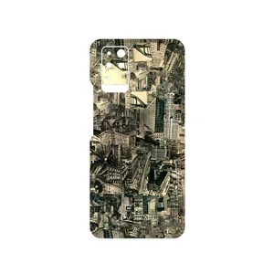 MAHOOT Collage of Skyscraper Cover Sticker for Infinix Note 10