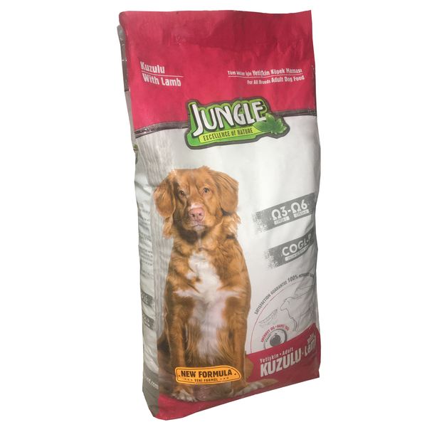 غذای خشک سگ جانگل مدل Kuzulu with Lamb وزن 15 کیلوگرم