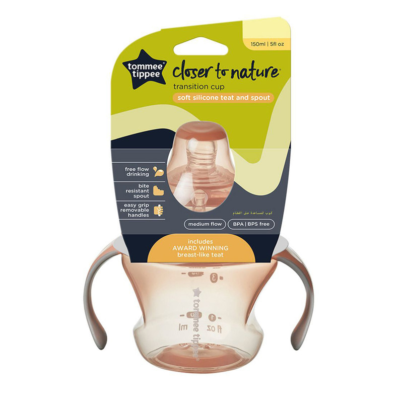 شیشه شیر تامی تیپی مدل T447836 گنجایش 150 میلی لیتر