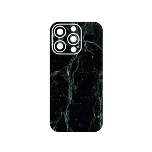 MAHOOT Graphite_Green_Marble Cover Sticker for Apple iPhone 14 Pro
