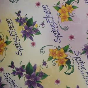 کاغذ کادو مدل گل بسته 5 عددی