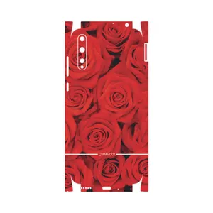 MAHOOT Red-Flower-FullSkin Cover Sticker for Huawei Y8P
